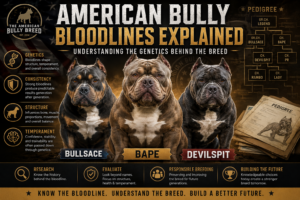 Read more about the article American Bully Bloodlines Explained: Understanding the Genetics Behind the Breed