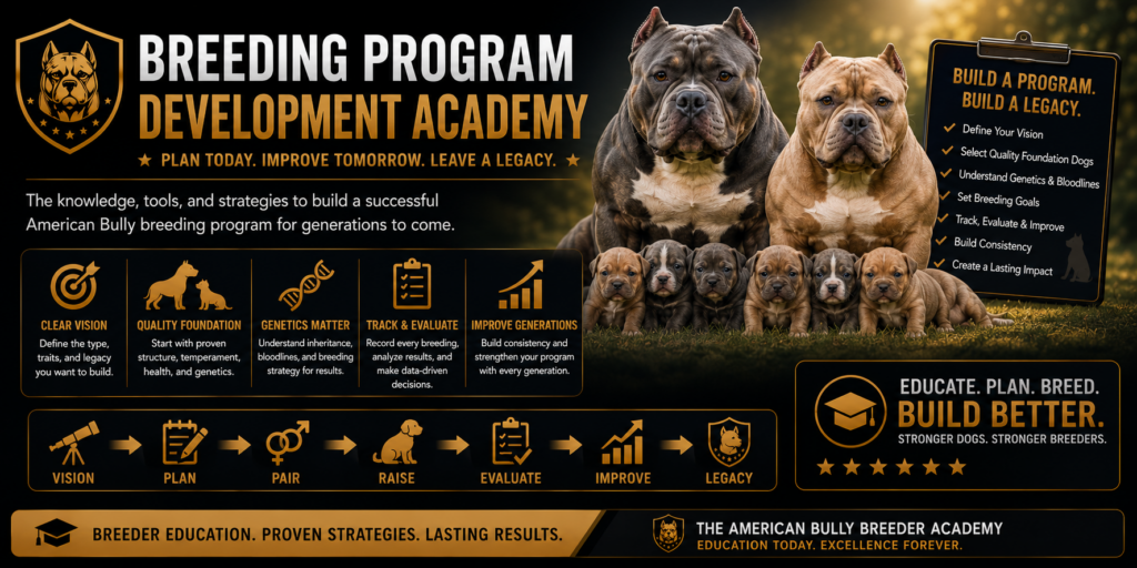 The American Bully Breed|Breeder Roadmap