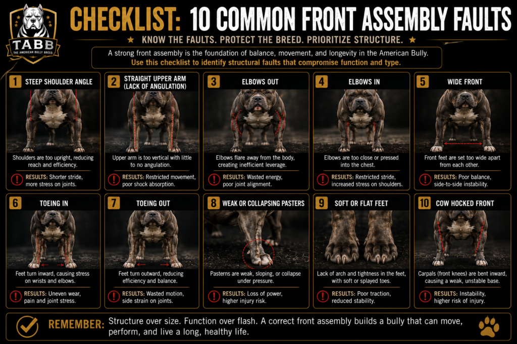The American Bully Breed | Understanding Front Assembly in American Bullies The American Bully Breed | Understanding Front Assembly in American Bullies
