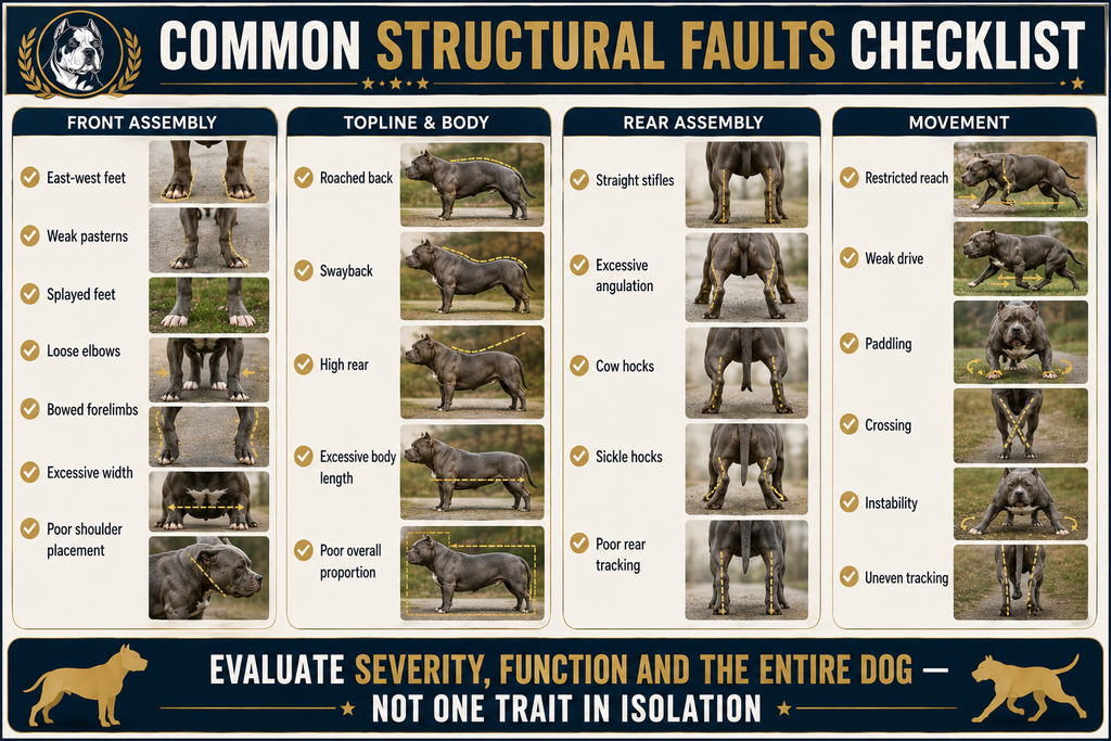 The American Bully Breed | Common Structural Faults in American Bullies: A Breeder’s Guide