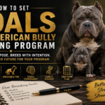 How to Set Goals for an American Bully Breeding Program
